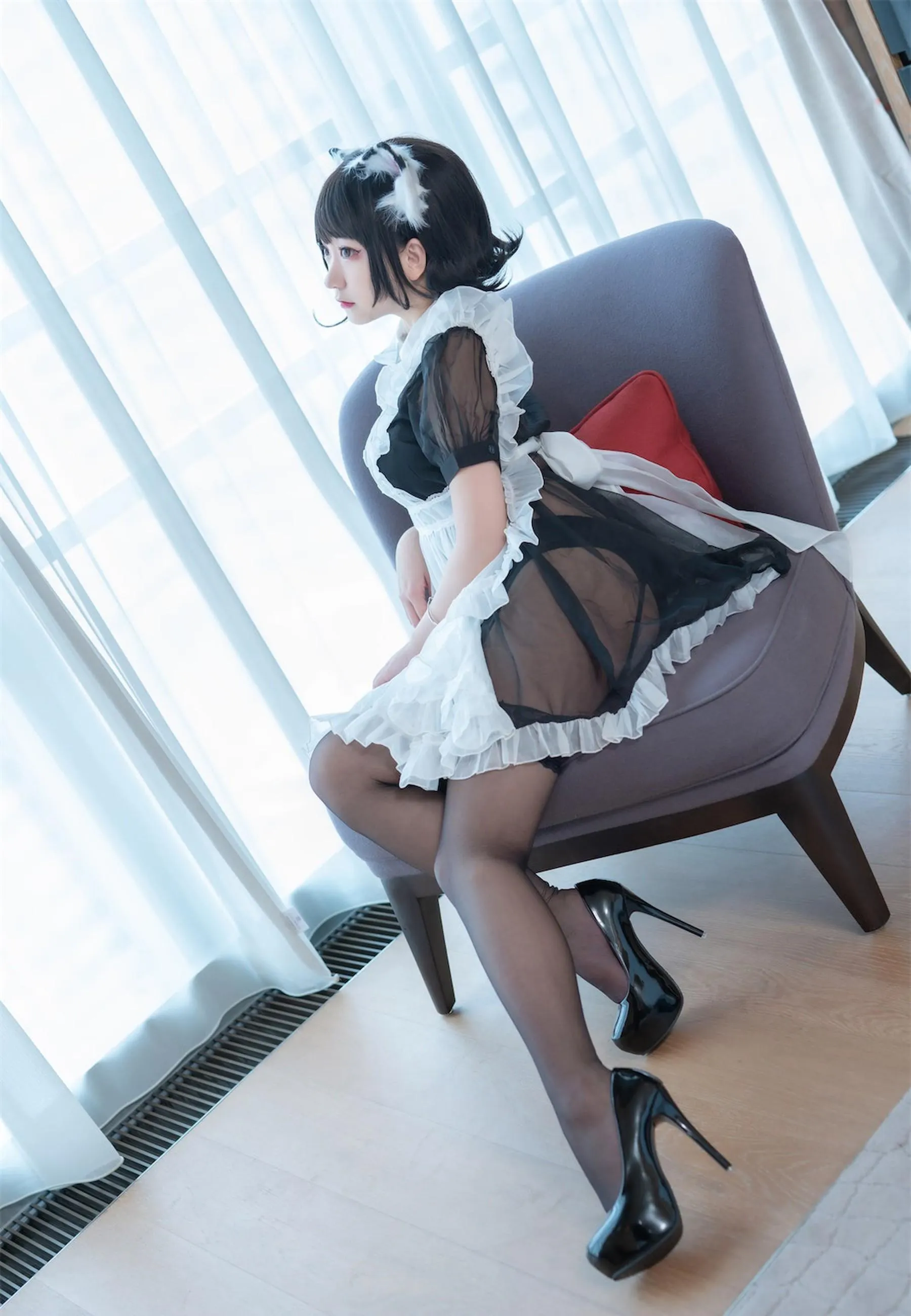 恩田直幸 – NO.38 奶牛猫女仆 [46P]插图2